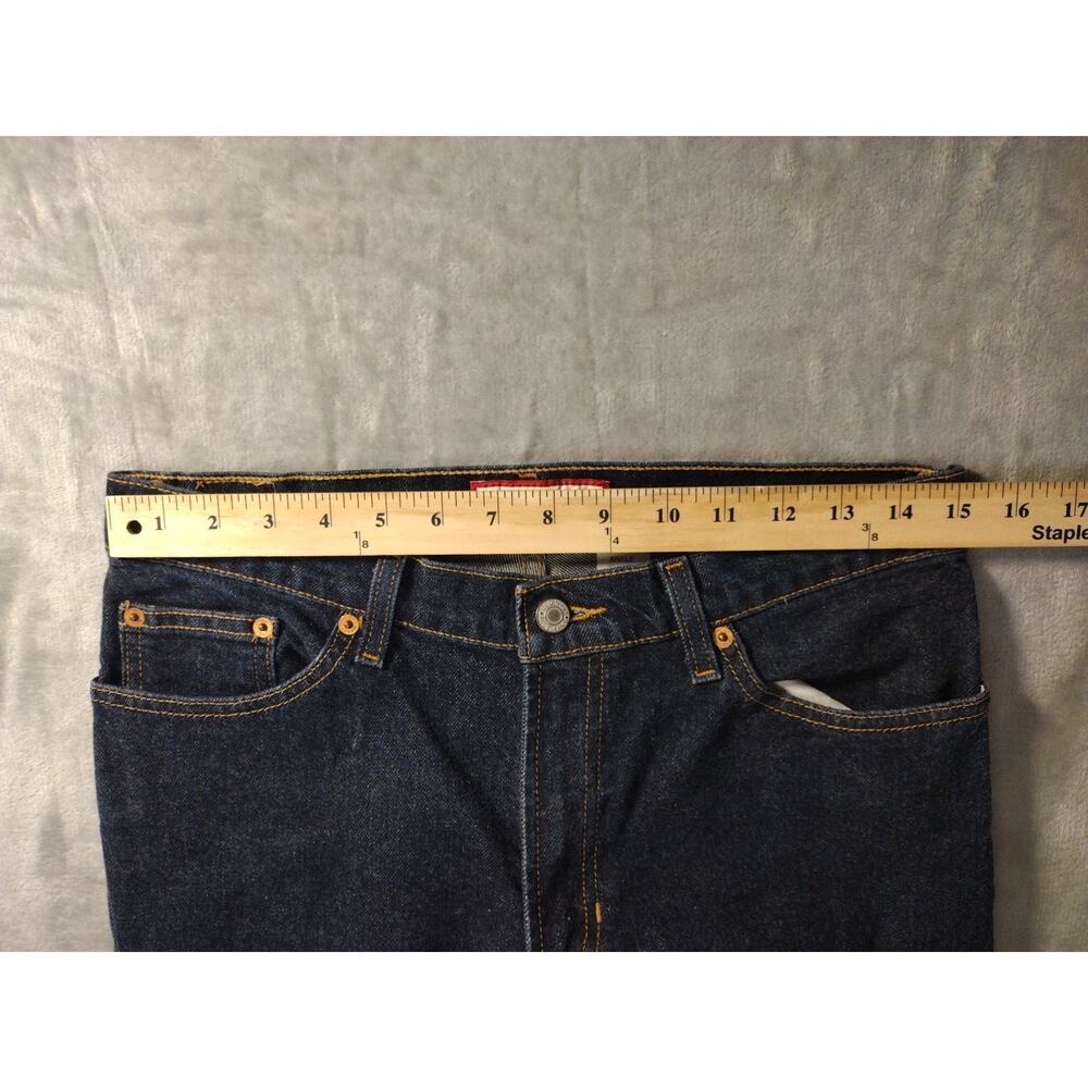 Vtg Old Navy Jeans Womens 8 Ankle Dark Wash High Waist Retro Y2K Casual American - Picture 4 of 12